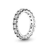 Anillo Eternity Brillante Mujer