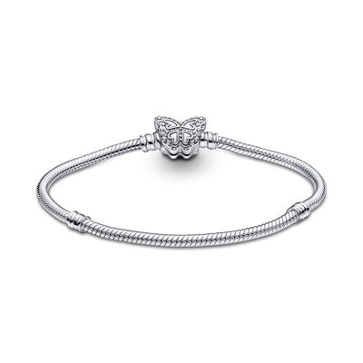 Imagen 2 del producto Brazalete Moments Cadena De Serpiente Cierre Mariposa Mujer