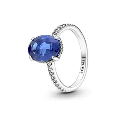 PANDORA - Anillo De Compromiso Halo Brillante Mujer