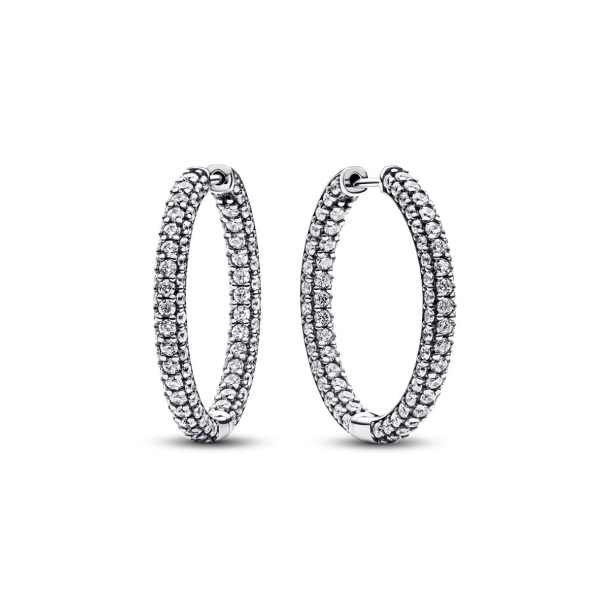 PANDORA - Aros Fila De Pavé De Pandora Timeless Mujer Pandora