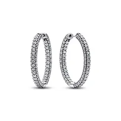 PANDORA - Aros Fila De Pavé De Timeless Mujer