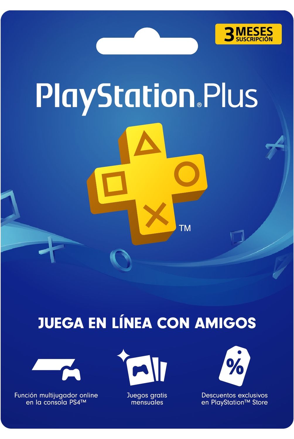 PLAYSTATION - Tarjeta PlayStation Plus 3 Meses Gift Card