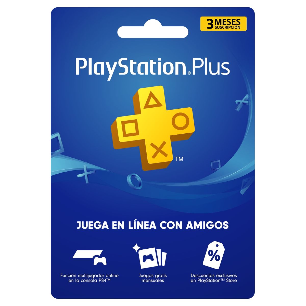 PLAYSTATION - Tarjeta PlayStation Plus 3 Meses Gift Card