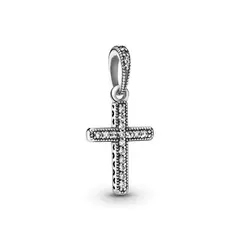PANDORA - Colgante en Plata de Ley Cruz Mujer