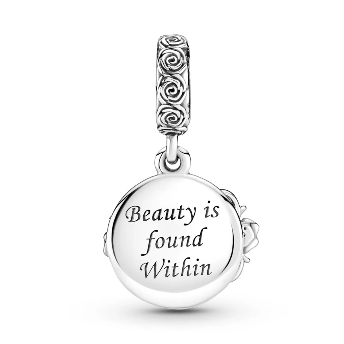 PANDORA - Charm Colgante La Bella Y La Bestia Bailando De Disney Mujer Pandora
