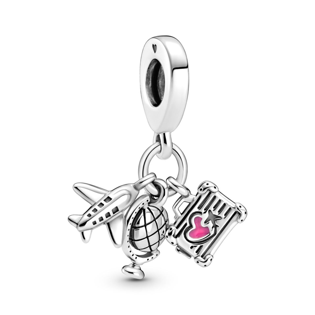 PANDORA - Charm Colgante Avion Globo Y Maleta Pandora Mujer Pandora