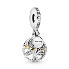 PANDORA - Charm Colgante Árbol Familiar Mujer