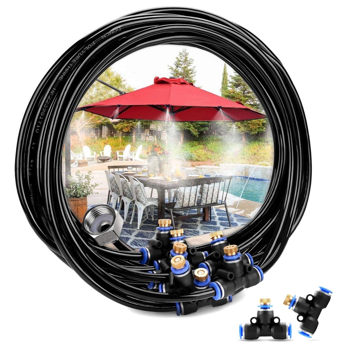 GLOWUP - Juego De Agua Para Cama Elástica Y Jardín Glowup 2,44 Mt.