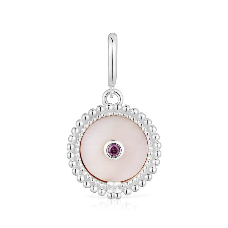 TOUS - Colgante Redondo Plata Mujer Tous