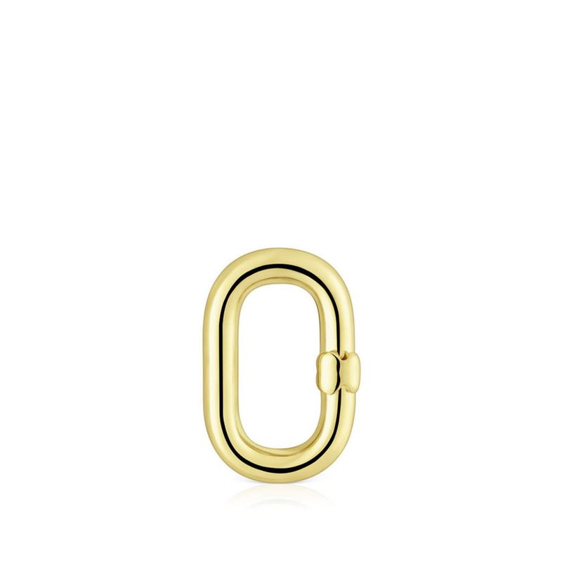 TOUS - Aniila Hold Bañado En Oro Mujer Tous