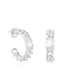 TOUS - Aro Bold Motif Plata Mujer