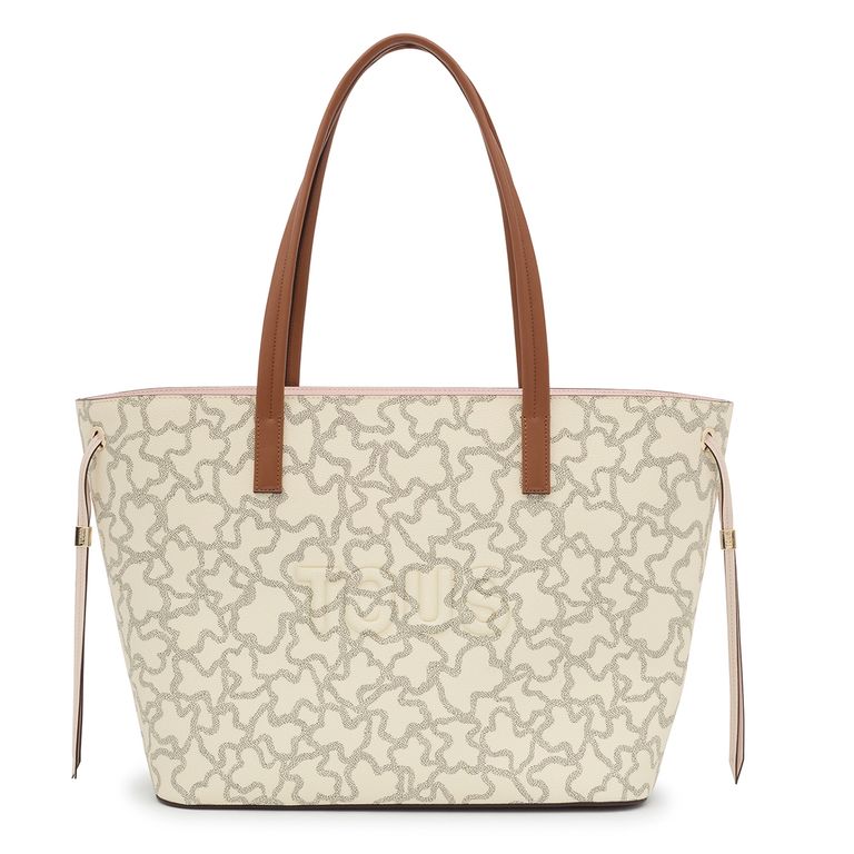 Capazo Grande Beige Kaos Icon Beige