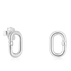 TOUS - Aro Hold Oval Plata Mujer