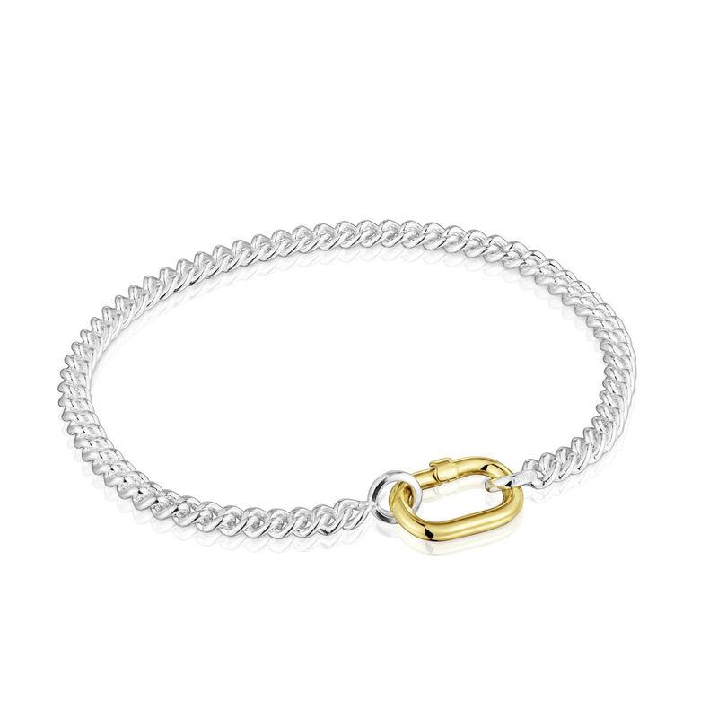 TOUS - Pulsera Hold Oval Plata Mujer Tous