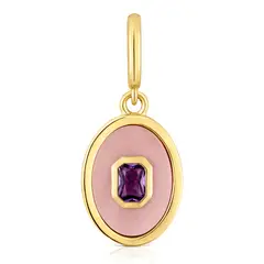 TOUS - Colgante Oval Plata Mujer