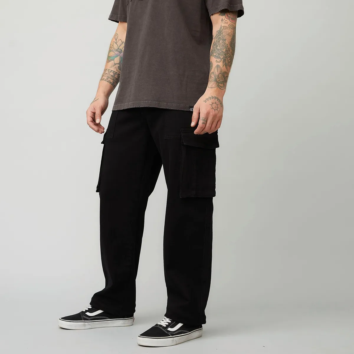 AMERICANINO - Jeans Americanino Cargo Hombre Diseño Liso