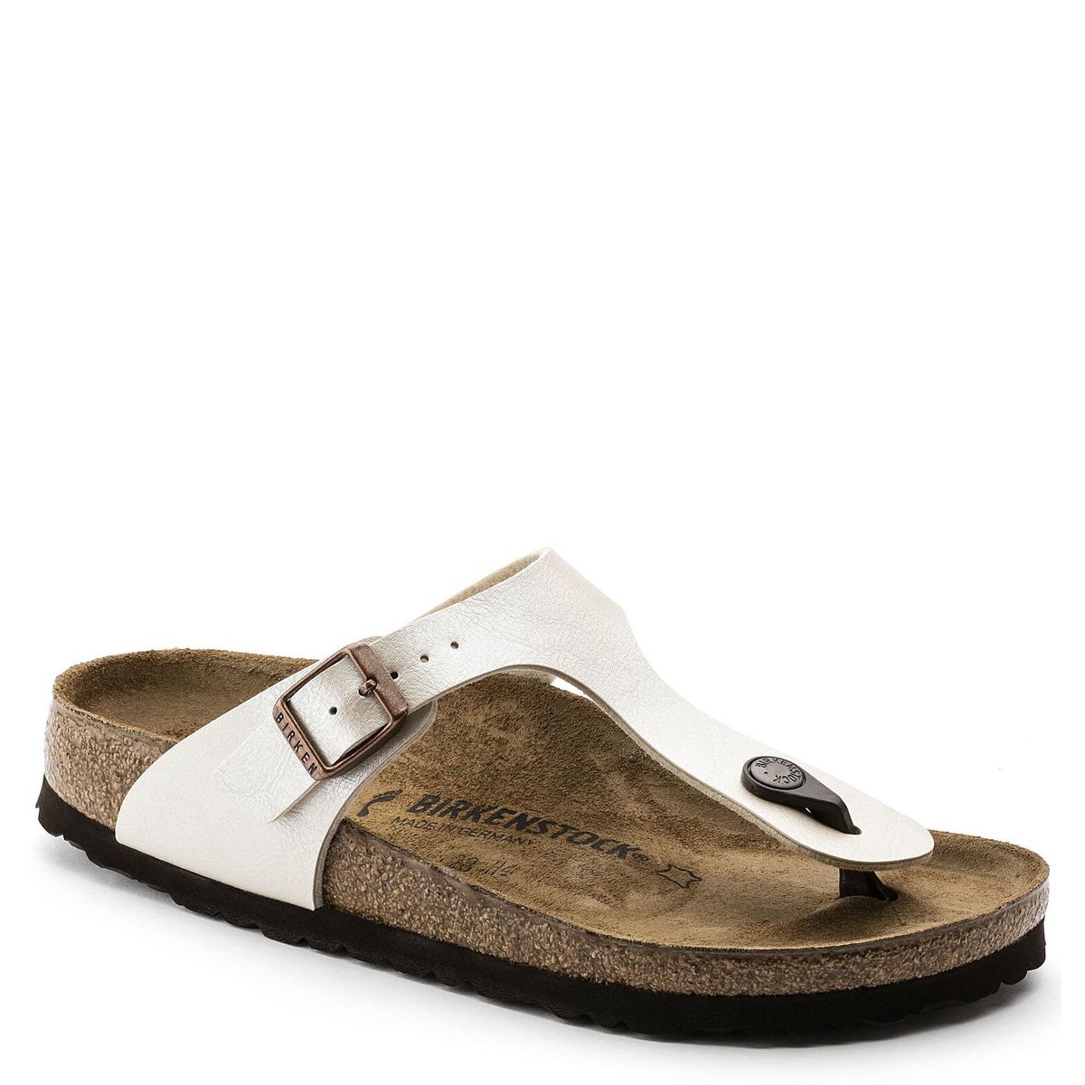 BIRKENSTOCK - Sandalia Mujer Gizeh Graceful Pearl White