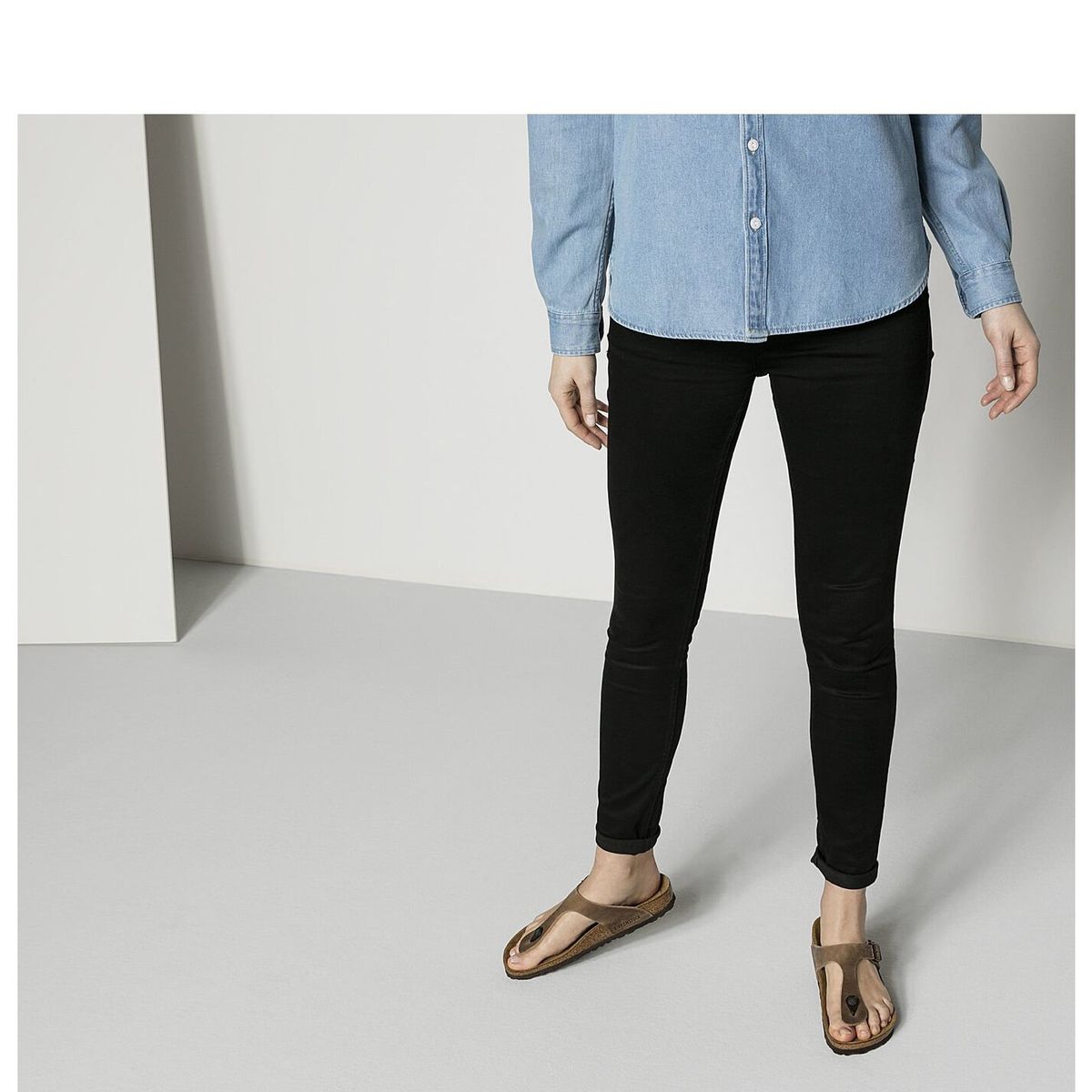 BIRKENSTOCK - Sandalia Mujer Gizeh Tabacco Brown