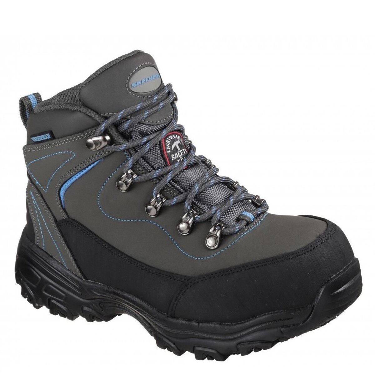 SKECHERS WORK - Zapato de Seguridad Mujer Dlite Amasa Gris