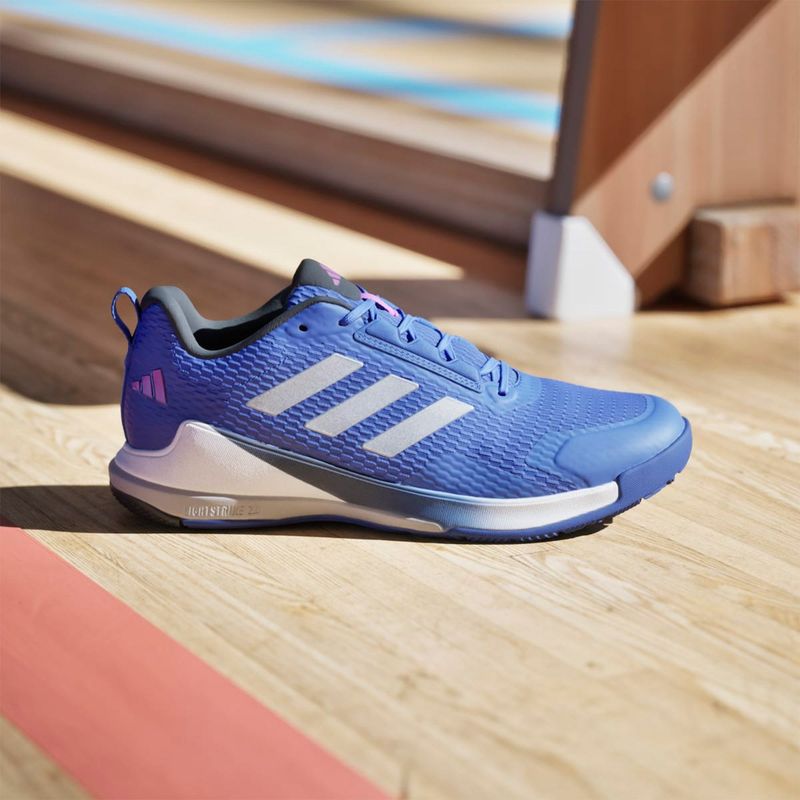 ADIDAS - Novaflight 2 Zapatilla Padel Hombre Azul Adidas