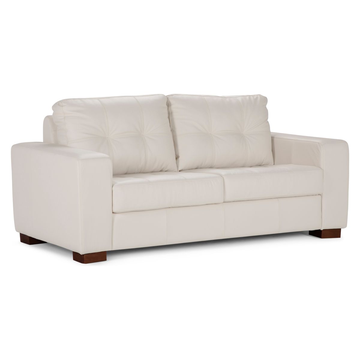 ROSEN - Sofá 2 Cuerpos Cuero Salerno Rosen