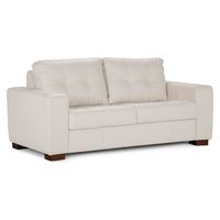 Sofá 2 Cuerpos Cuero Salerno