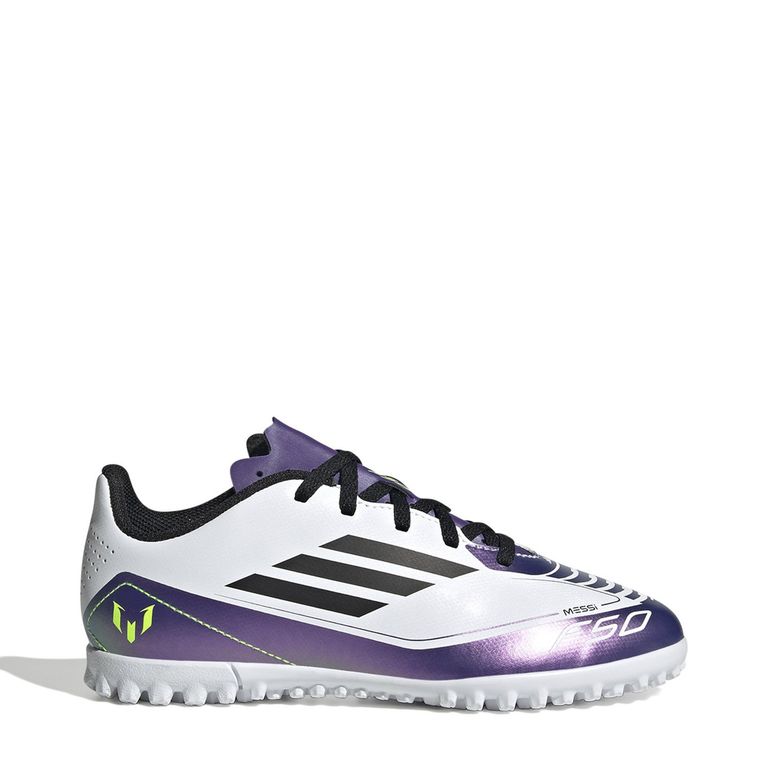 adidas F50 MESSI ホワイト/パープル adidas F50 x Messi Elite Firm Ground - Ftwr White/Core Black