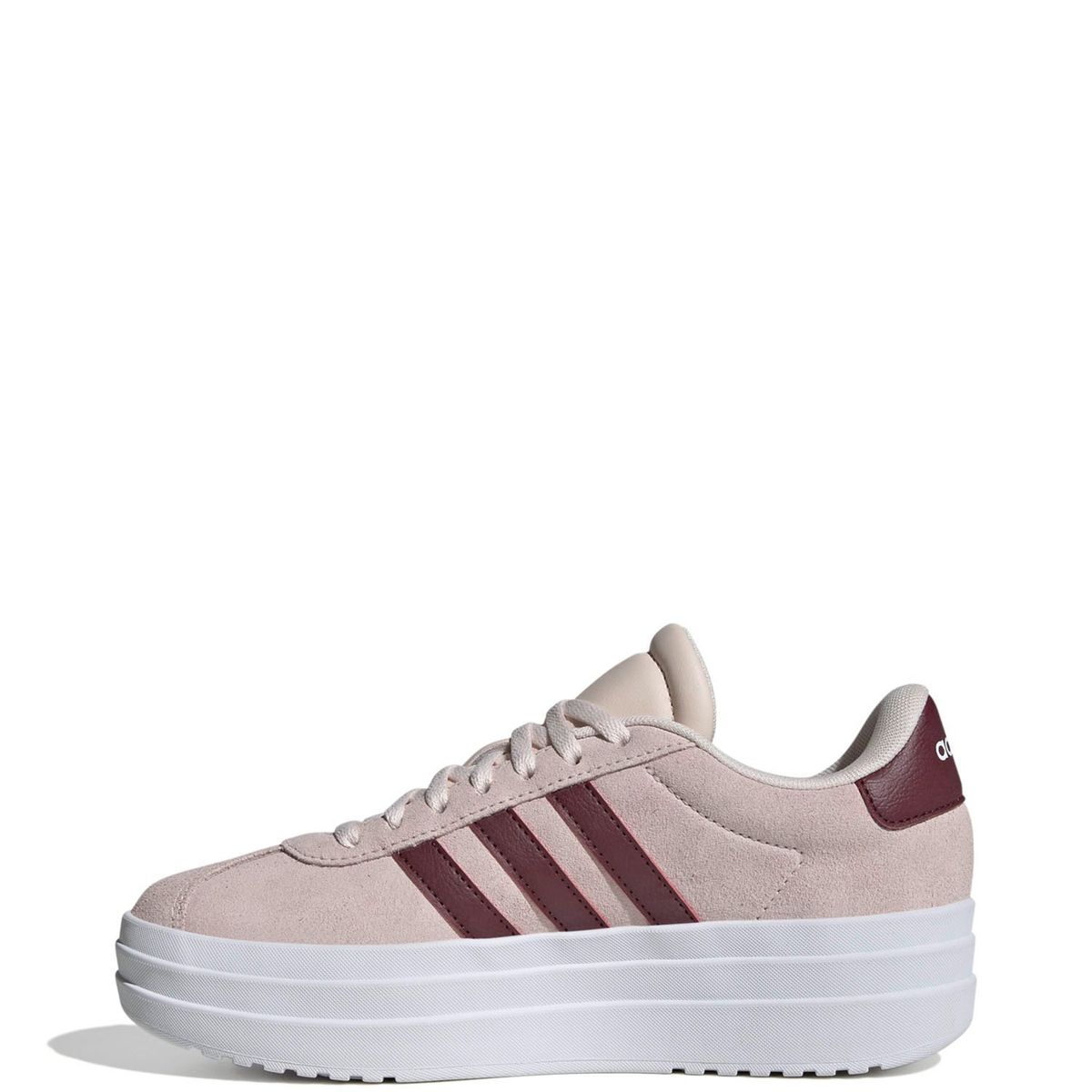 ADIDAS - Vl Court Bold Zapatilla Deportiva Niña  Rosado (35.5 a 38.5) Adidas
