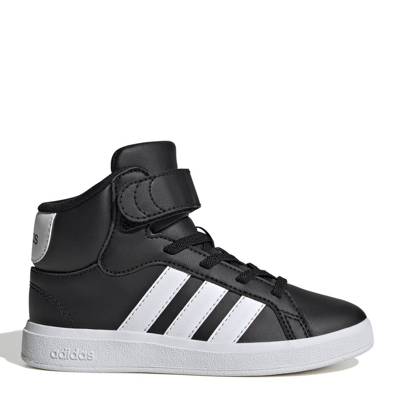 ADIDAS - Grand Court Mid Zapatilla Urbana Niño Negro (28 a 35) Adidas