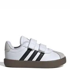 ADIDAS - Vl Court 3.0 Zapatilla Urbana Unisex Niño Blanco (22 a 27)