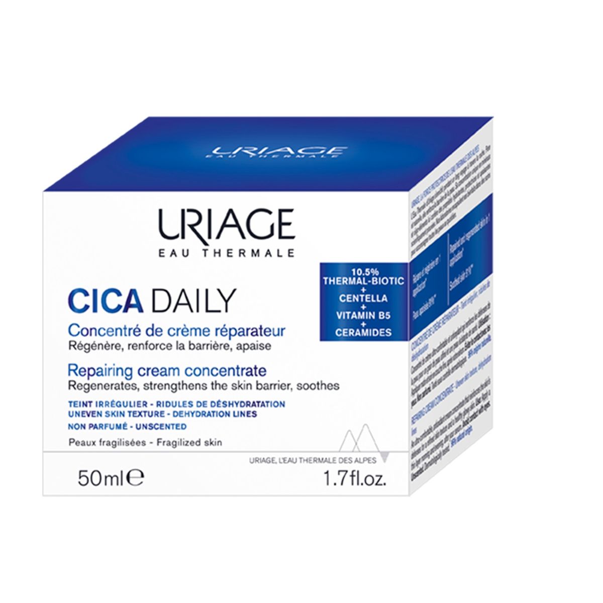 URIAGE - Crema Reparadora Rostro CICA Daily 50ml Uriage