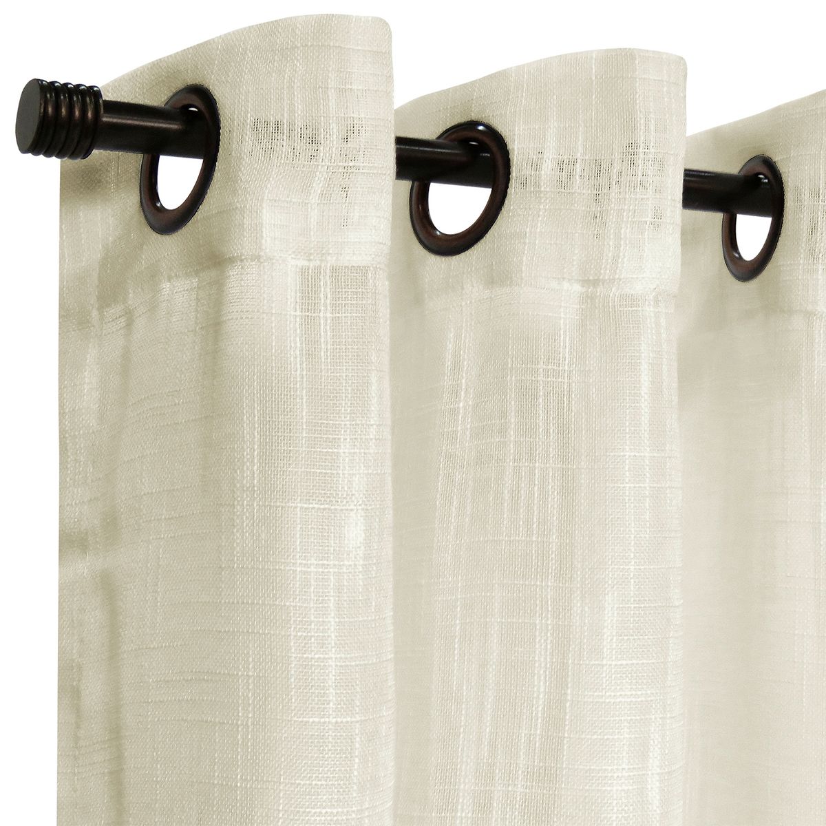 IDETEX - Set Cortinas Velo Lino 140X220 Cm Cuisine By Idetex