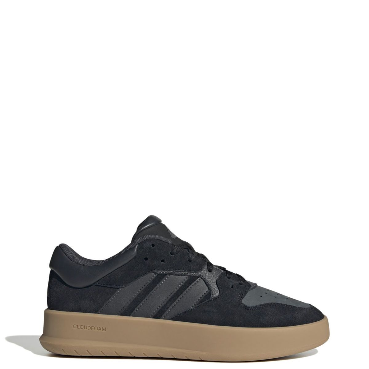 ADIDAS - Court 24 Zapatilla Urbana Hombre Cuero Negro Adidas