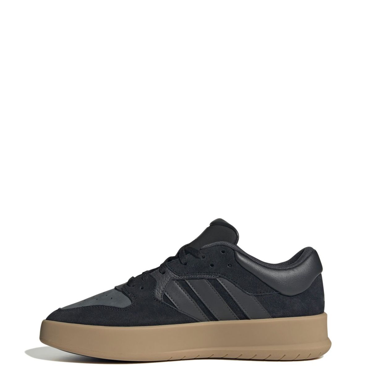 ADIDAS - Court 24 Zapatilla Urbana Hombre Cuero Negro Adidas