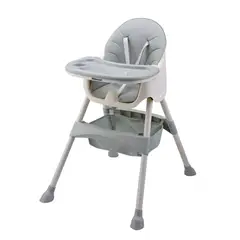KIDSCOOL - Silla De Comer Vienna Gris