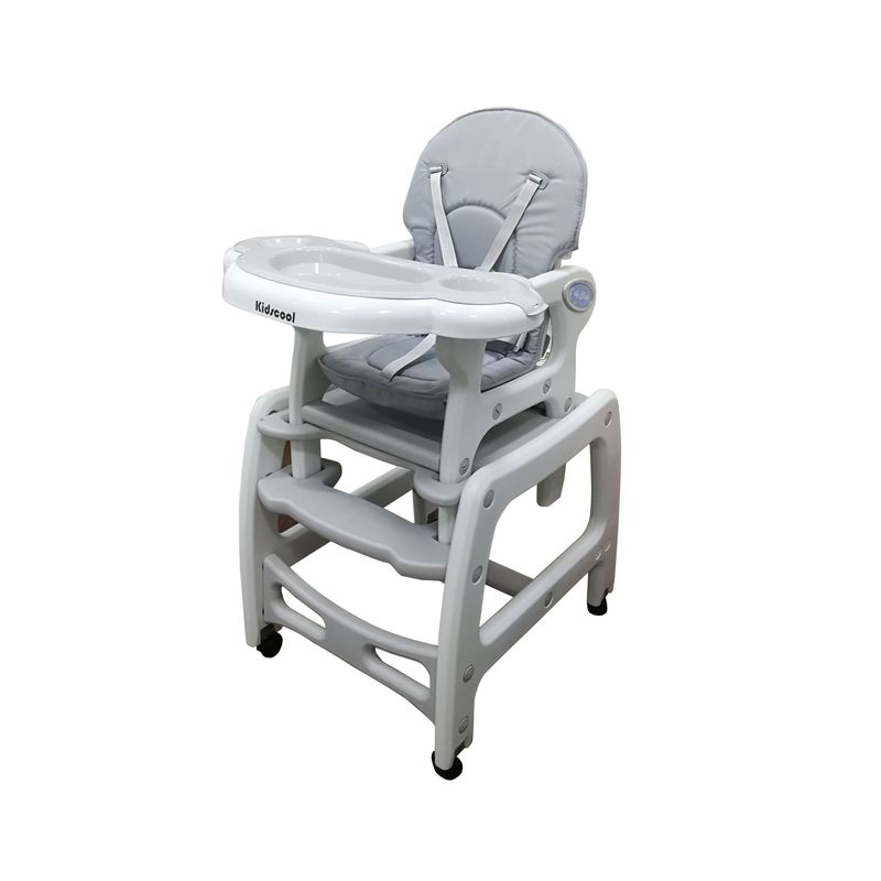 KIDSCOOL - Silla De Comer Supper Gris Kidscool