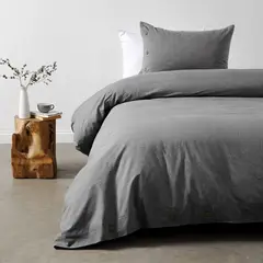 CANNON - Funda de Plumón Duvet Oxford Dark Gray