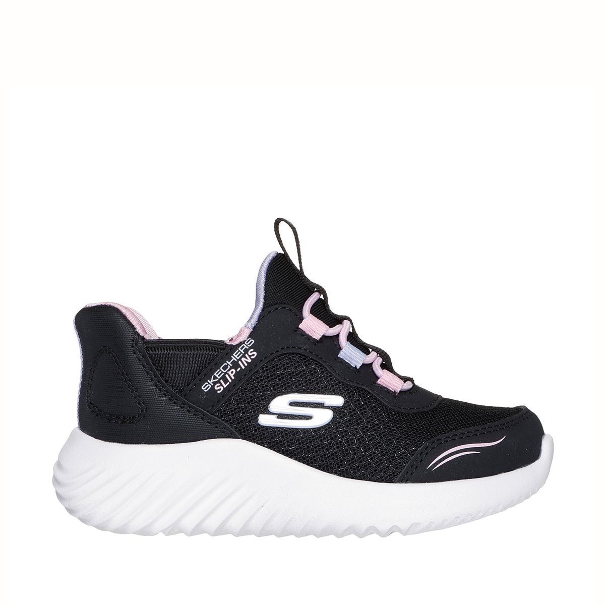 SKECHERS - Bounder Zapatilla Urbana Niña Negro (20 A 25) Skechers