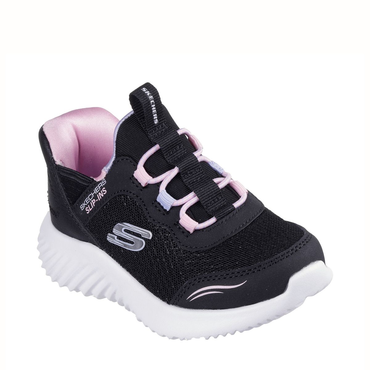 SKECHERS - Bounder Zapatilla Urbana Niña Negro (20 A 25) Skechers