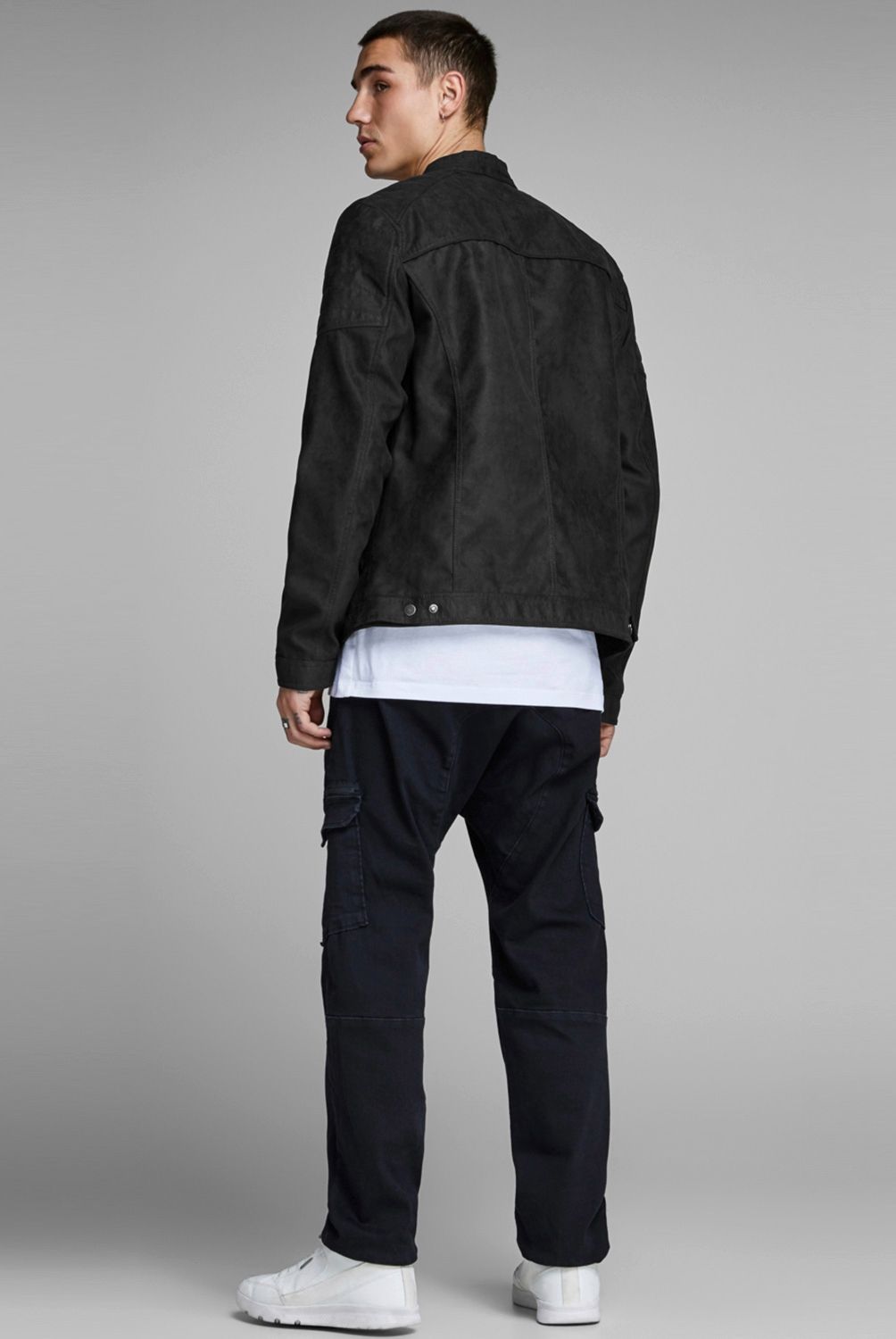 JACK&JONES - Chaqueta de Piel Imitación Hombre Jack&Jones