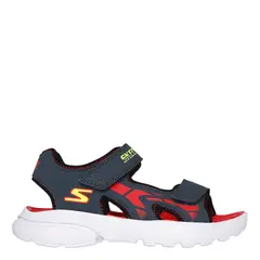 SKECHERS - Sandalia Niño Gris (27 a 36)