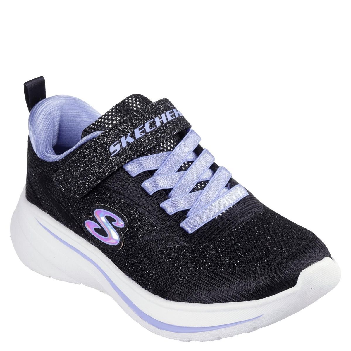 SKECHERS - Wave 92 Zapatilla Urbana Niña Negro (26 A 36) Skechers