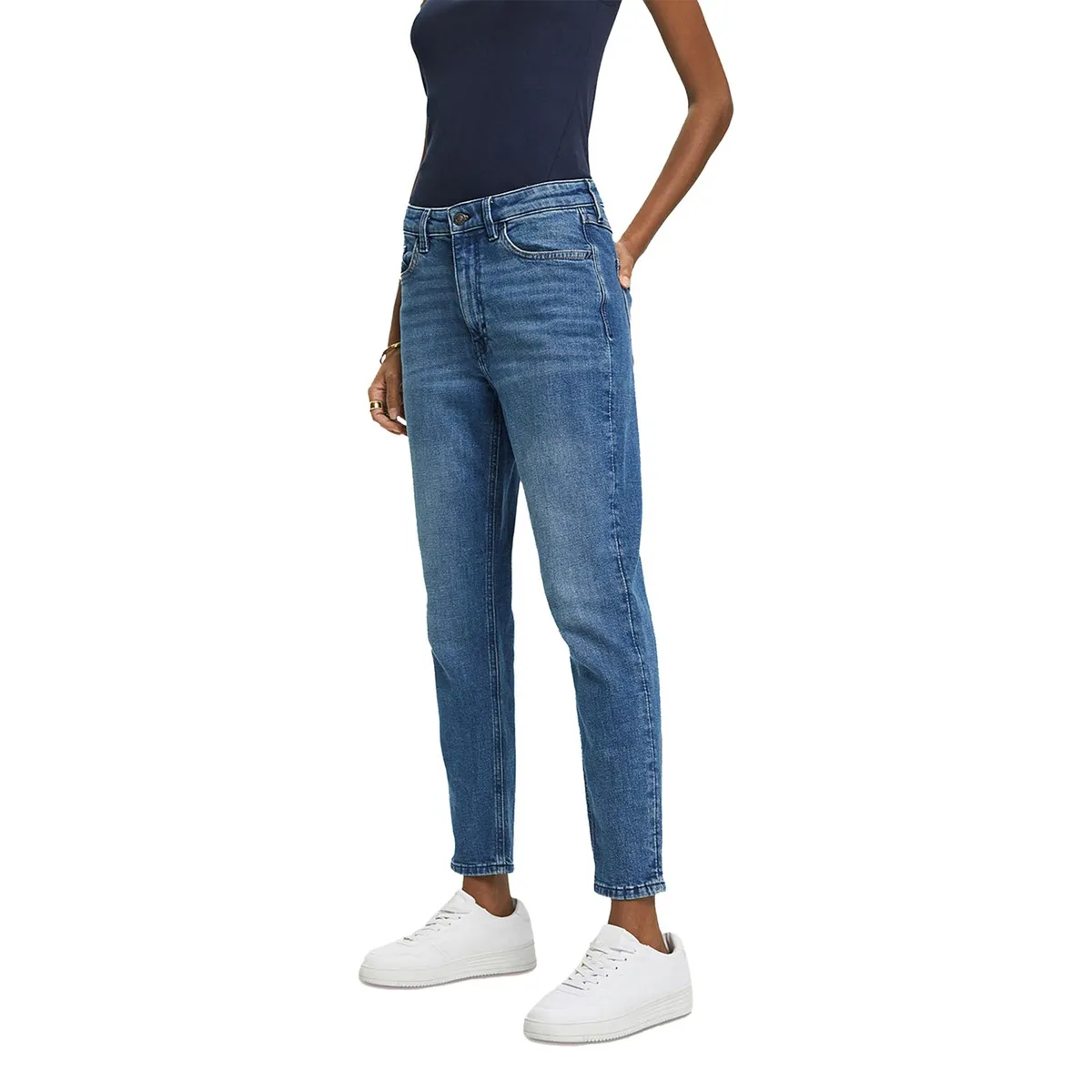 ESPRIT - Jeans Slim Tiro Alto Mujer Esprit