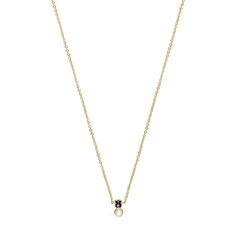 TOUS - Collar Glory Oso Y Perla De Oro Mujer Tous
