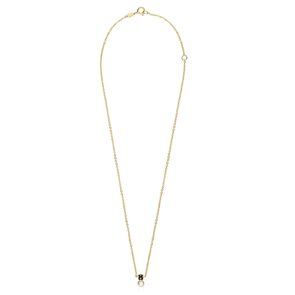 TOUS - Collar Glory Oso Y Perla De Oro Mujer Tous