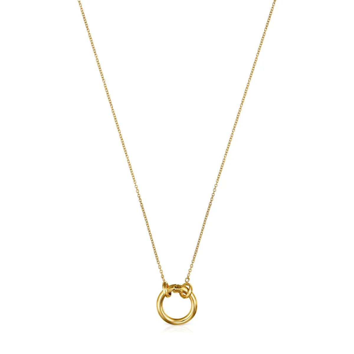 TOUS - Collar Pequeño Con Baño De Oro 18 Kt Sobre Plata Hold