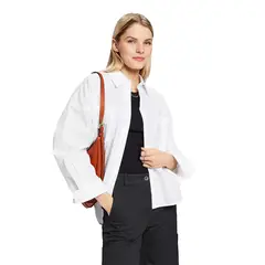 ESPRIT - Blusa Manga Larga Algodón Mujer