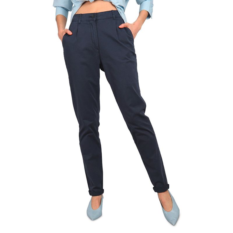 ESPRIT - Pantalón Slim Tiro Alto Esprit