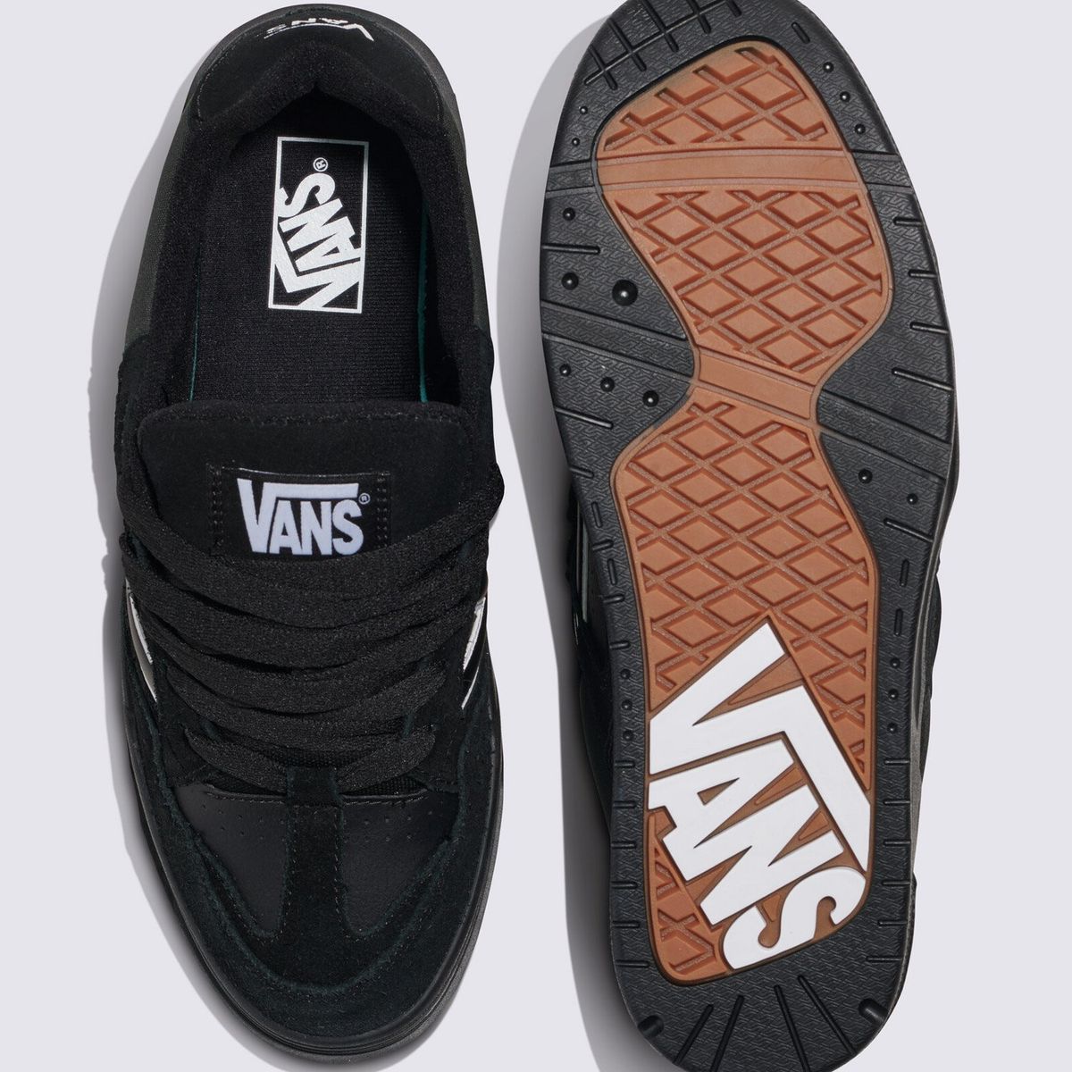 VANS - Upland Zapatilla Urbana Mujer Negro Vans