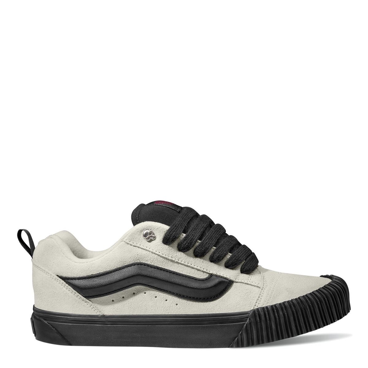 VANS - Knu Skool Zapatilla Urbana Hombre Cuero Blanco Vans